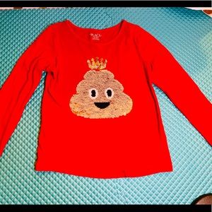 Sequin long shirt